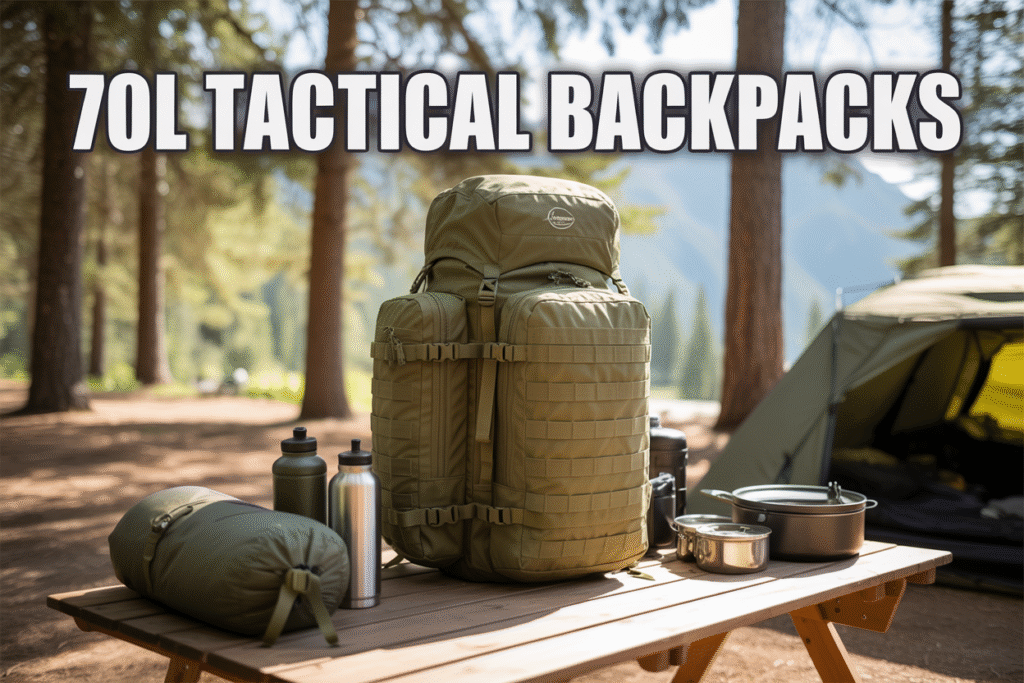 70L Tactical Backpacks for Camping